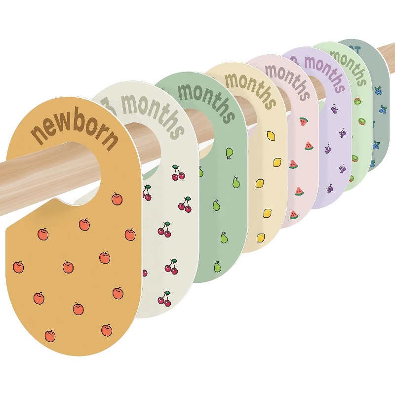 Baby Nursery Wardrobe - 8 Buah Pemisah Lemari Bayi Pengatur