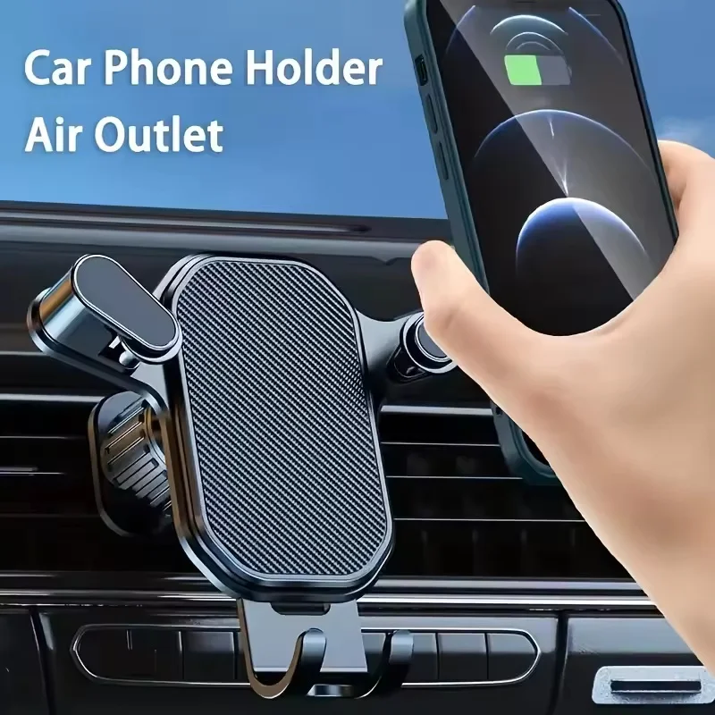 Mobile Hanger Arm - Penyangga Ponsel Mobil Klip Ventilasi Udara