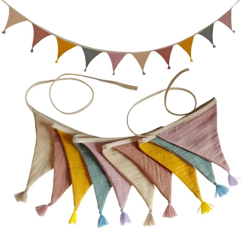 Baby Nursery Vintage - Indah Nursery Room Bunting Dekorasi Bayi