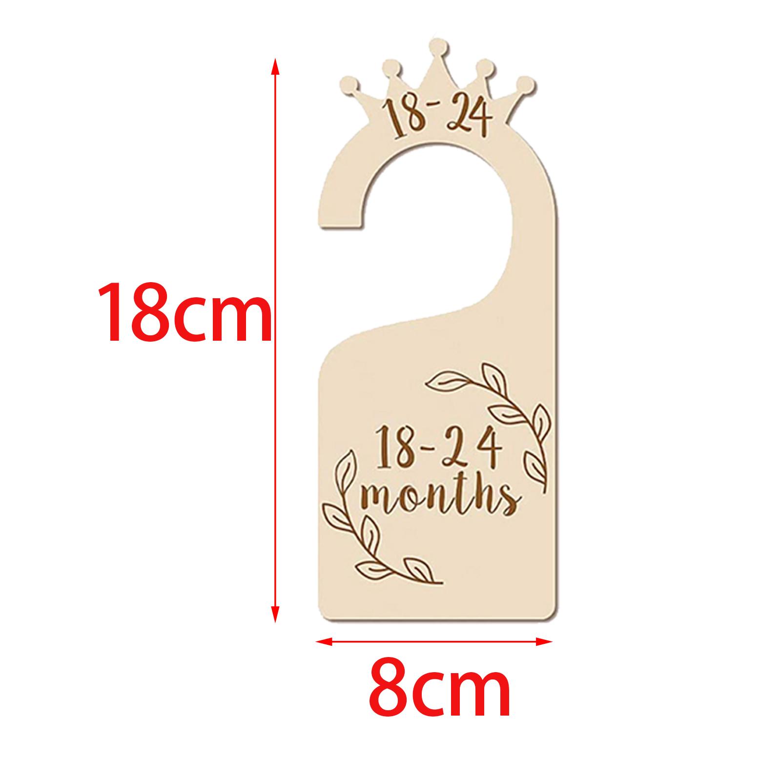 Baby Nursery Wardrobe - Pembatas Lemari Bayi, Set Penyelenggara Lemari