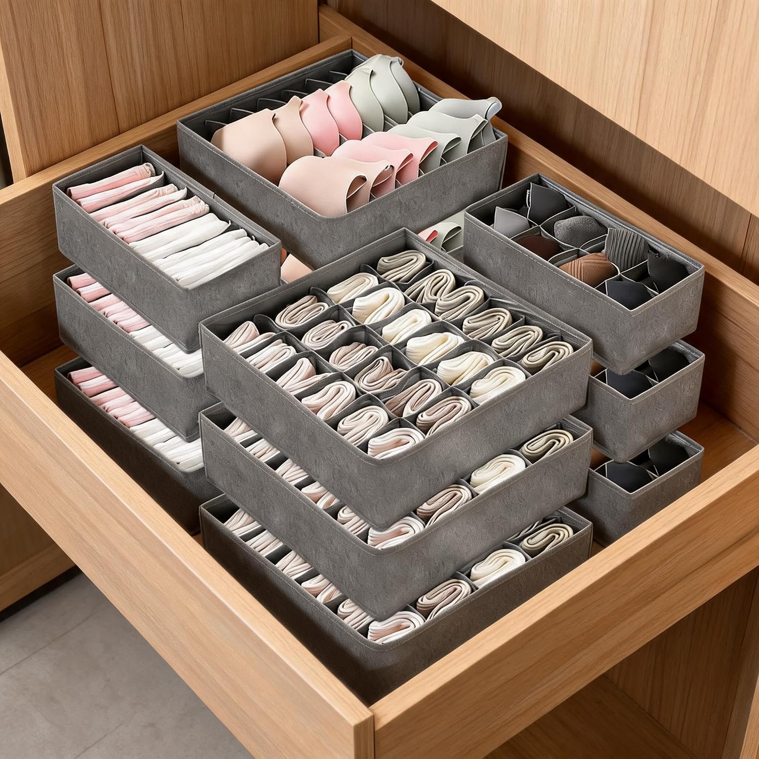 Baby Nursery Drawers - Garvee Home Set Organizer Laci Pakaian