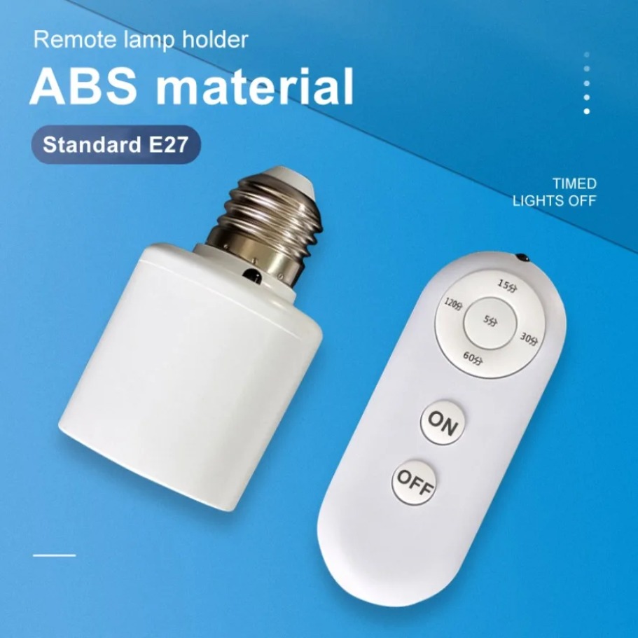 Baby Nursery Lamp - E27 60W Remote Kontrol Nirkabel Sakelar