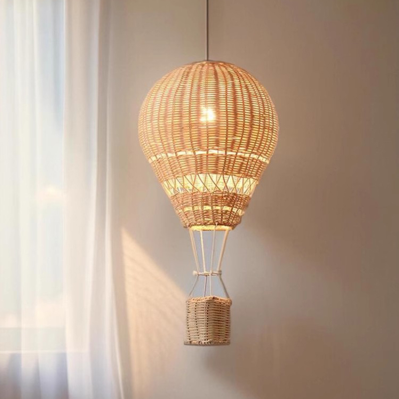 Baby Nursery Knobs - Lampu gantung balon udara panas LED