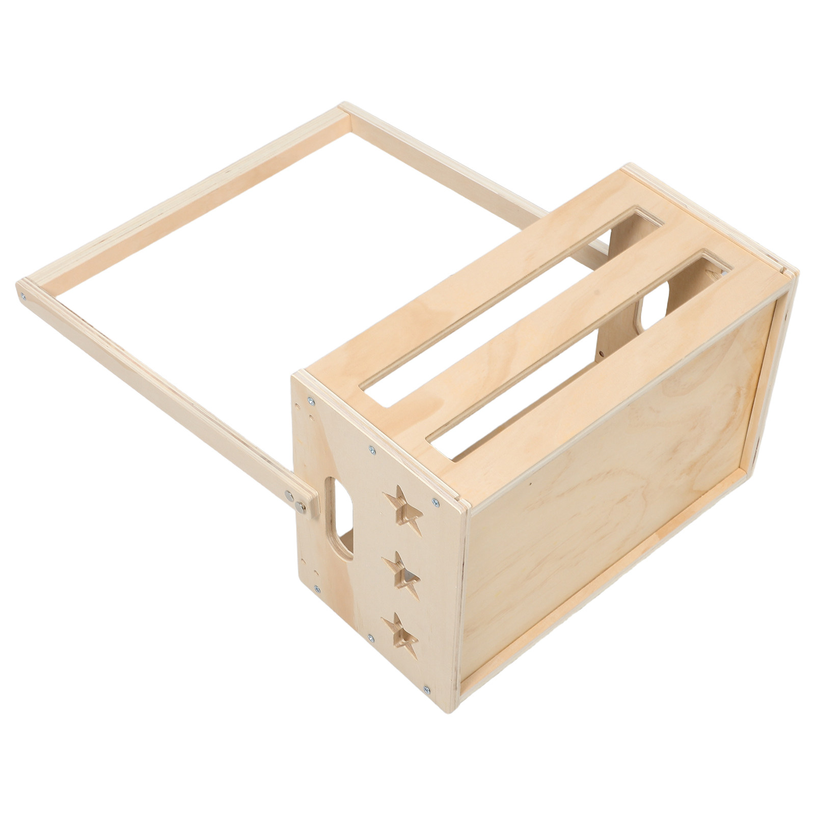 Baby Nursery Vintage - Kotak Penyimpanan Bayi Kayu Vintage, Organizer