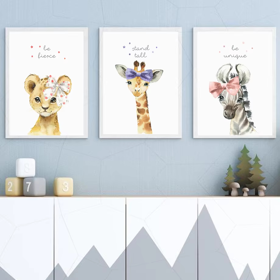 Baby Nursery Elephant - Singa Zebra Jerapah Gajah Kuda Nil