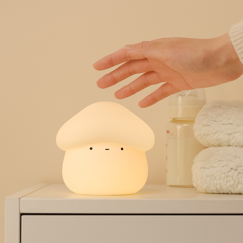 Baby Nursery Lamp - 1 Buah Lampu Malam Silikon Kepala
