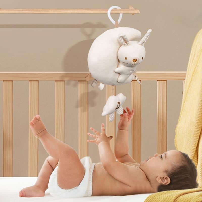 Crib Mobile Musical - U13F Mainan Gantungan Kursi Bayi Katun