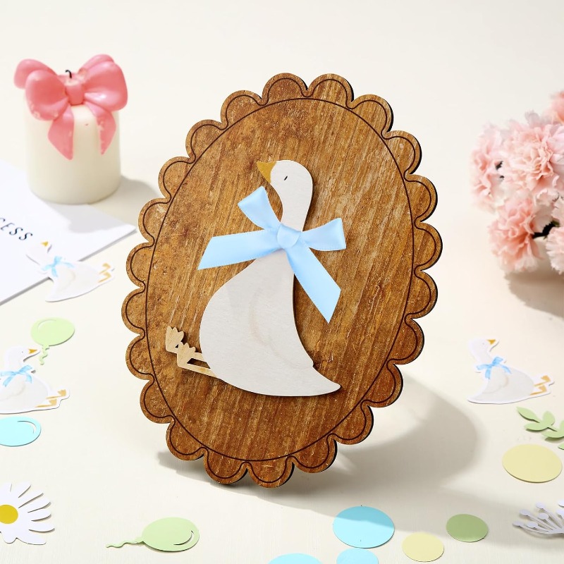Seni Dinding Angsa Kayu Vintag - Baby Nursery Vintage ulasan dan harga