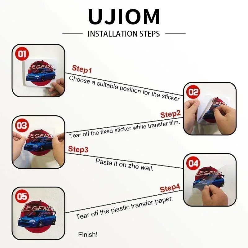 UJIOM Stiker Dinding Okarun Lu - Baby Nursery Wardrobe ulasan dan harga