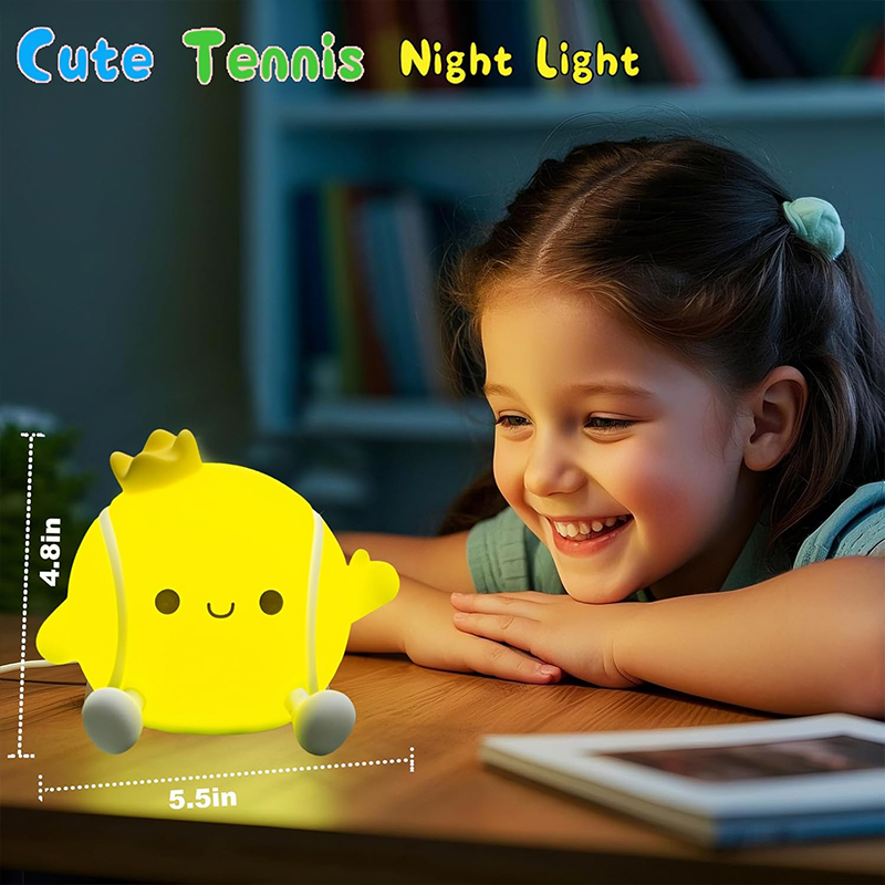 Lampu Tidur Silikon Bentuk Bol - Baby Nursery Lamp ulasan dan harga