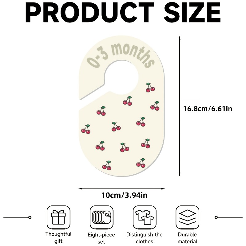 8 Buah Pemisah Lemari Bayi Pen - Baby Nursery Wardrobe ulasan dan harga