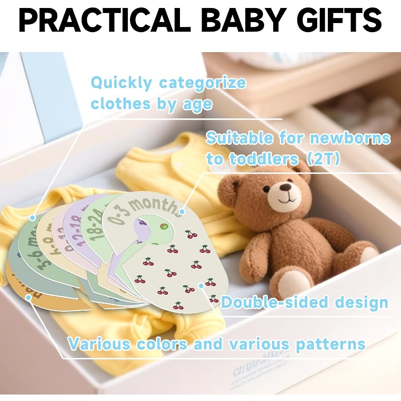 8 Buah Pemisah Lemari Bayi Pen - Baby Nursery Wardrobe ulasan dan harga