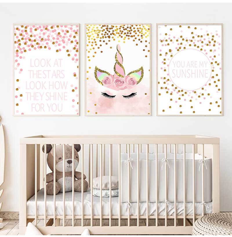 Gambar Dekoratif Dekorasi Kama - Baby Nursery Pink ulasan dan harga