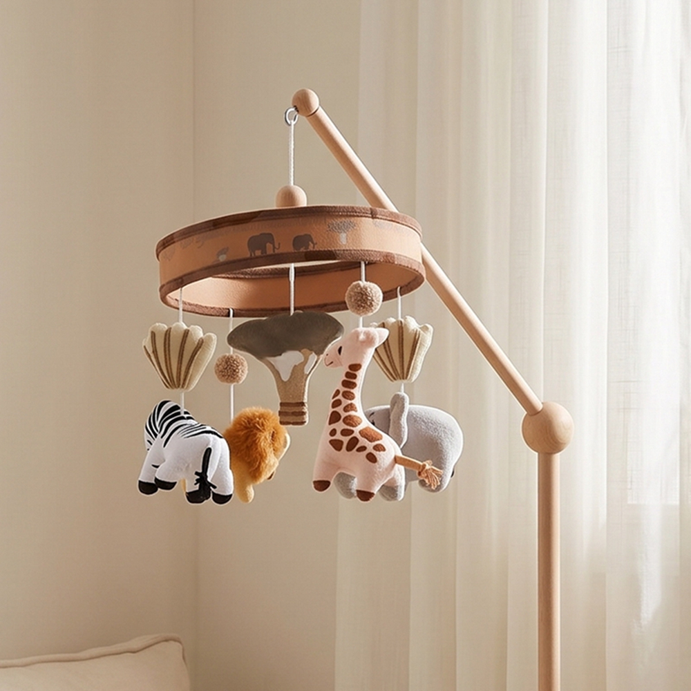 Mainan Rattle Bayi 0-12 Bulan, - Crib Mobile Musical ulasan dan harga