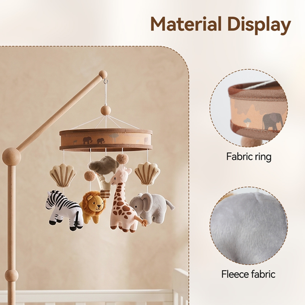 Mainan Rattle Bayi 0-12 Bulan, - Crib Mobile Musical ulasan dan harga