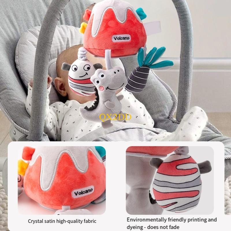 QX2D Mainan Tempat Tidur Hewan - Crib Mobile Musical ulasan dan harga