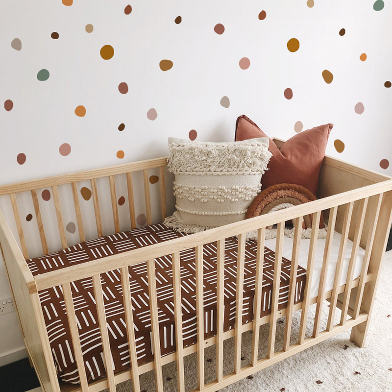 Boho Stiker Dinding Kreatif Po - Baby Nursery Vintage ulasan dan harga
