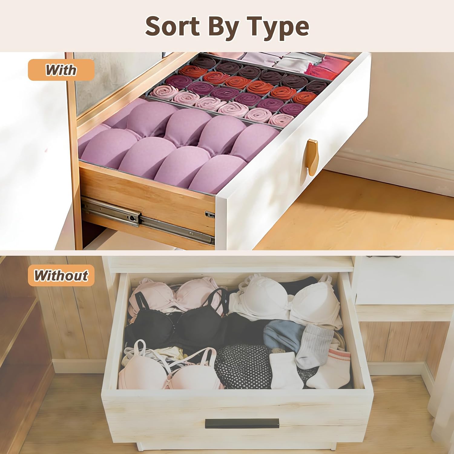 Garvee Home Set Organizer Laci - Baby Nursery Drawers ulasan dan harga