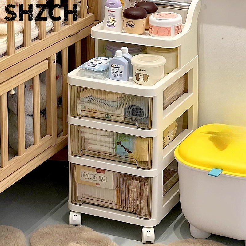 Troli Penyimpanan 3 Tingkat, S - Baby Nursery Drawers ulasan dan harga