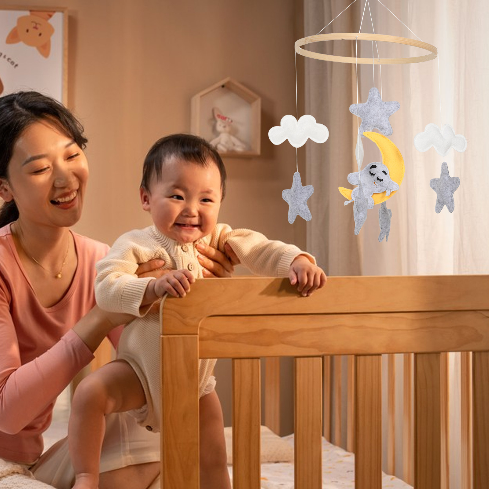 Mobile Tempat Tidur Bayi Berbe - Baby Nursery Elephant ulasan dan harga