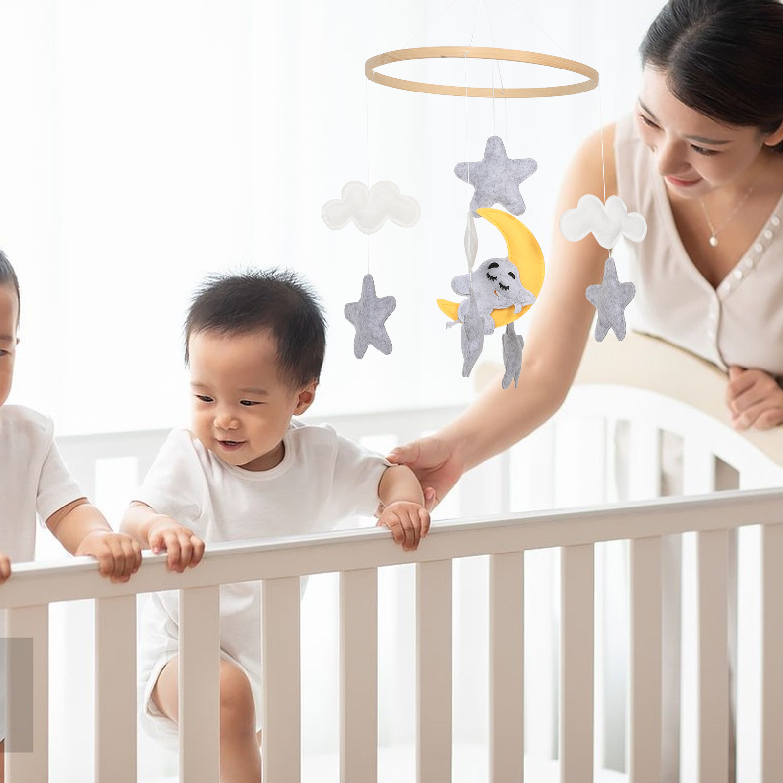 Mobile Tempat Tidur Bayi Berbe - Baby Nursery Elephant ulasan dan harga