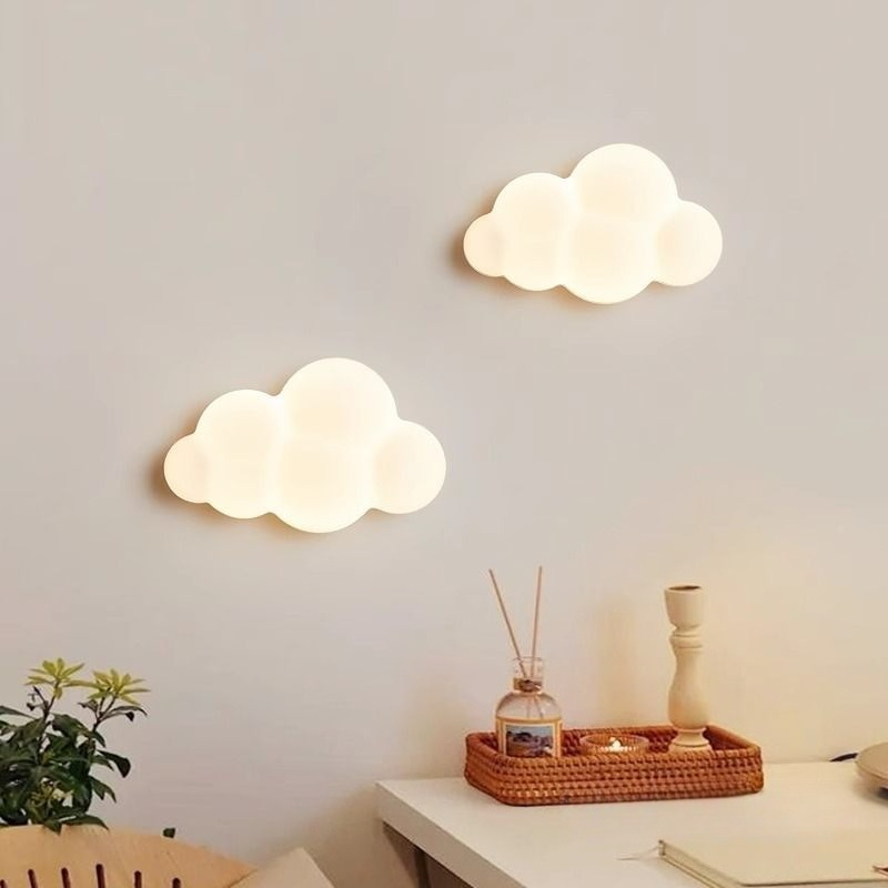 Lampu Dinding Awan Putih Lampu - Baby Nursery Lamp ulasan dan harga