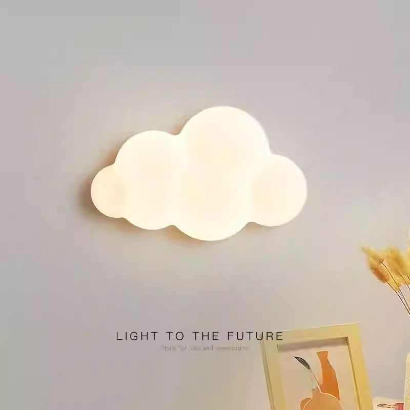 Lampu Dinding Awan Putih Lampu - Baby Nursery Lamp ulasan dan harga