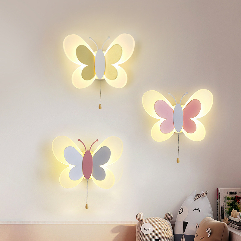 Lampu Dinding Kartun Lucu Biru - Baby Nursery Knobs ulasan dan harga