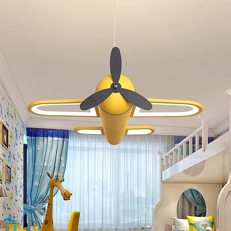 Lampu Gantung Pesawat Biru Kun - Baby Nursery Lamp ulasan dan harga