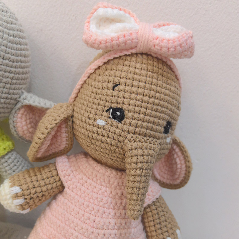 Mainan Mewah Pasangan Gajah Ra - Baby Nursery Elephant ulasan dan harga