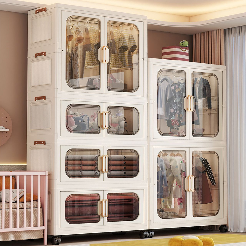 Lemari Bayi Lipat Tanpa Instal - Baby Nursery Wardrobe ulasan dan harga