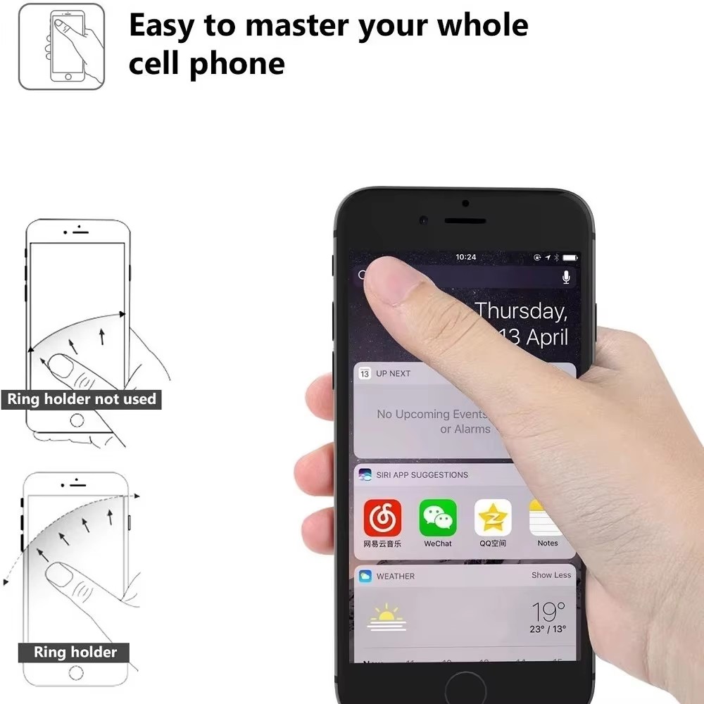 Penyangga Ponsel Cincin Jari u - Mobile Hanger Arm ulasan dan harga