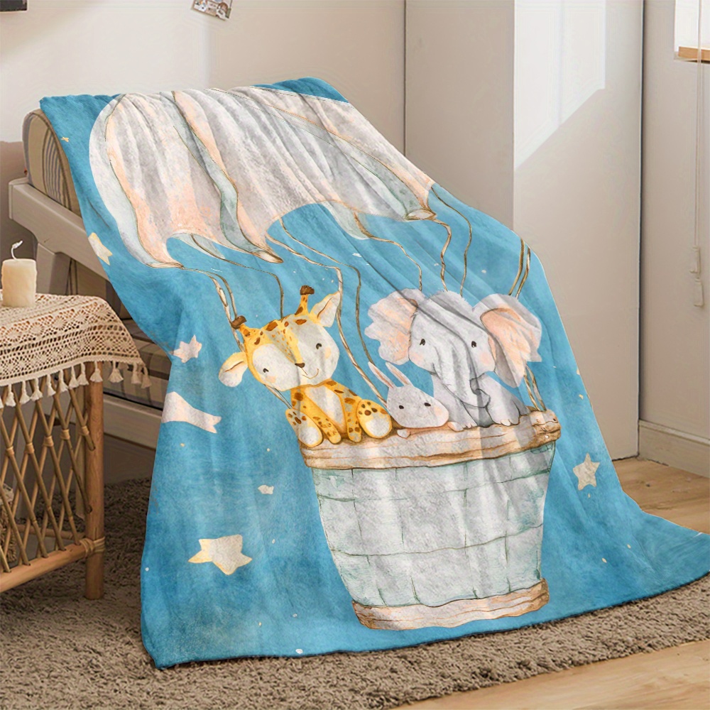 Hewan lucu balon udara bintang - Baby Nursery Hot Air Balloon ulasan dan harga