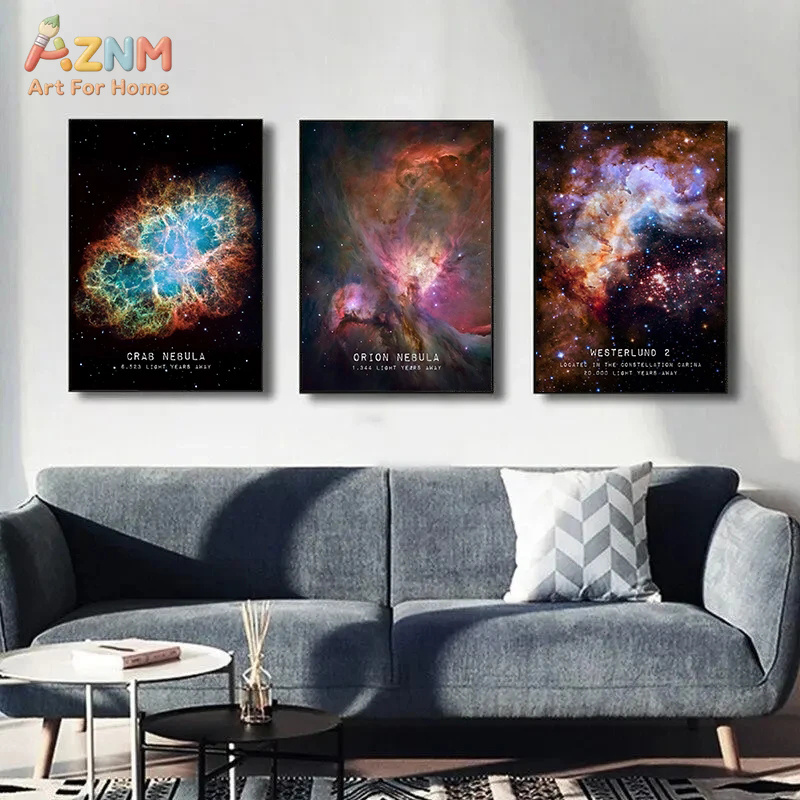 Poster Kanvas Hewan Alam Hutan - Baby Nursery Hot Air Balloon ulasan dan harga