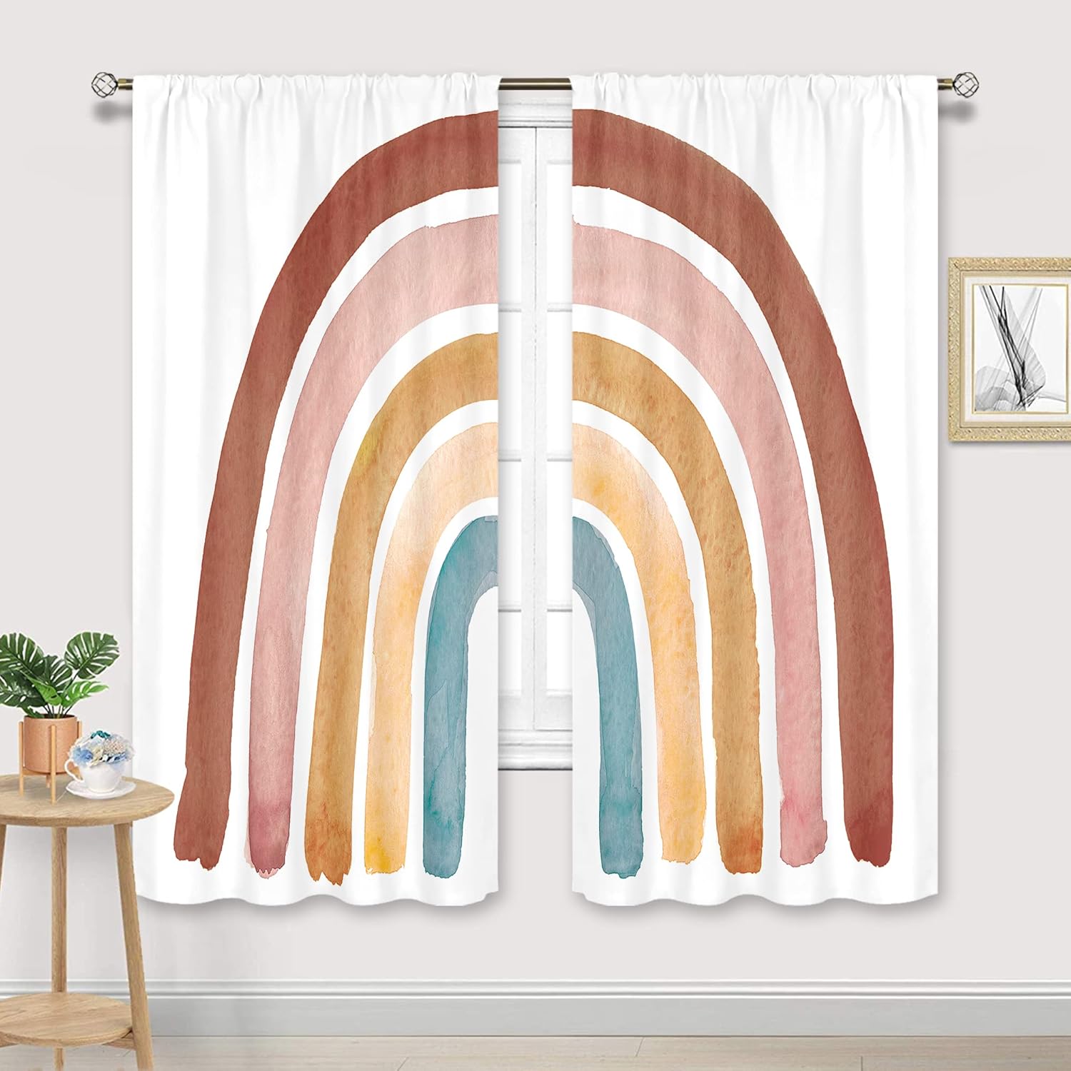 Tirai Pelangi Boho untuk Anak  - Baby Nursery Vintage ulasan dan harga