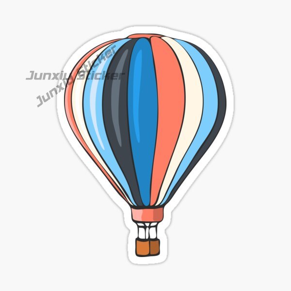 Stiker Mobil Dinding Balon Uda - Baby Nursery Hot Air Balloon ulasan dan harga