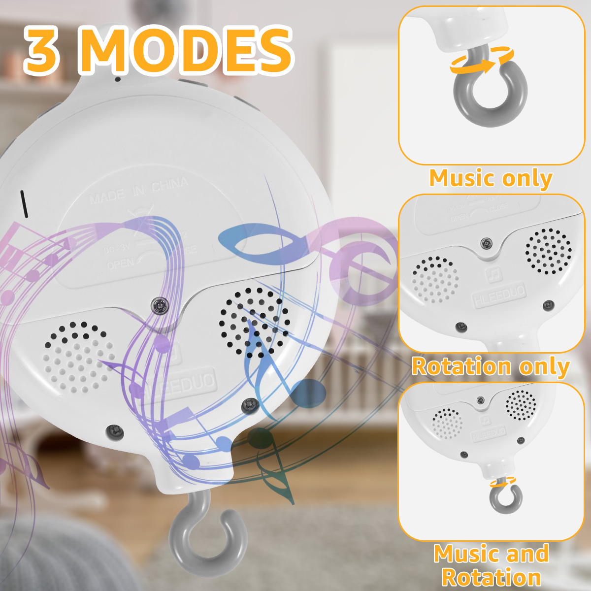 Kotak musik seluler bayi, temp - Crib Mobile Musical ulasan dan harga