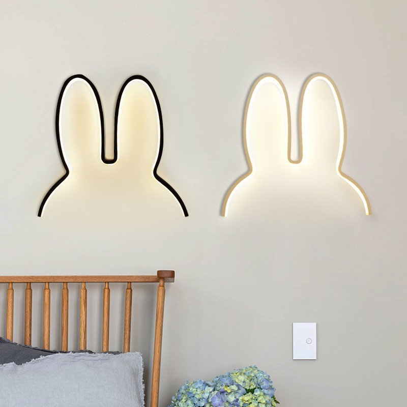 Lampu Dinding Kelinci Led Lucu - Baby Nursery Lamp ulasan dan harga