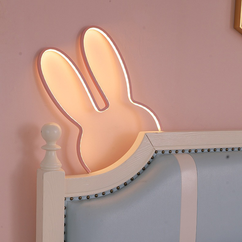 Lampu Dinding Kelinci Led Lucu - Baby Nursery Lamp ulasan dan harga