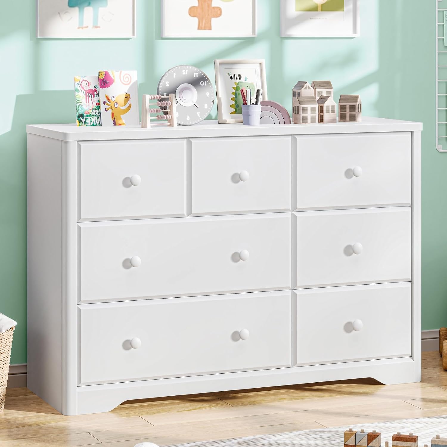 Lemari Pakaian 7 Laci, Lemari  - Baby Nursery Drawers ulasan dan harga