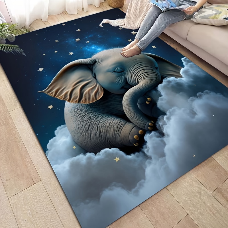 Karpet Gajah Impian untuk Kama - Baby Nursery Elephant ulasan dan harga