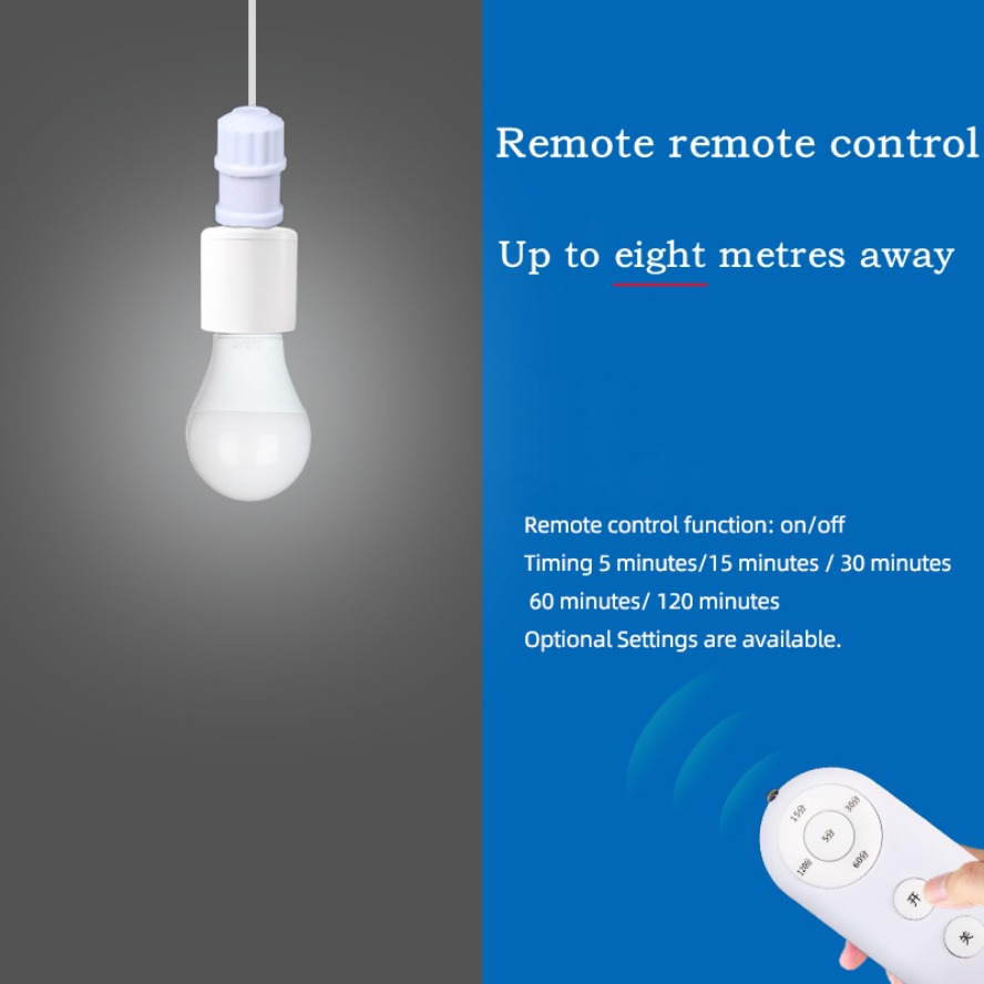 E27 60W Remote Kontrol Nirkabe - Baby Nursery Lamp ulasan dan harga