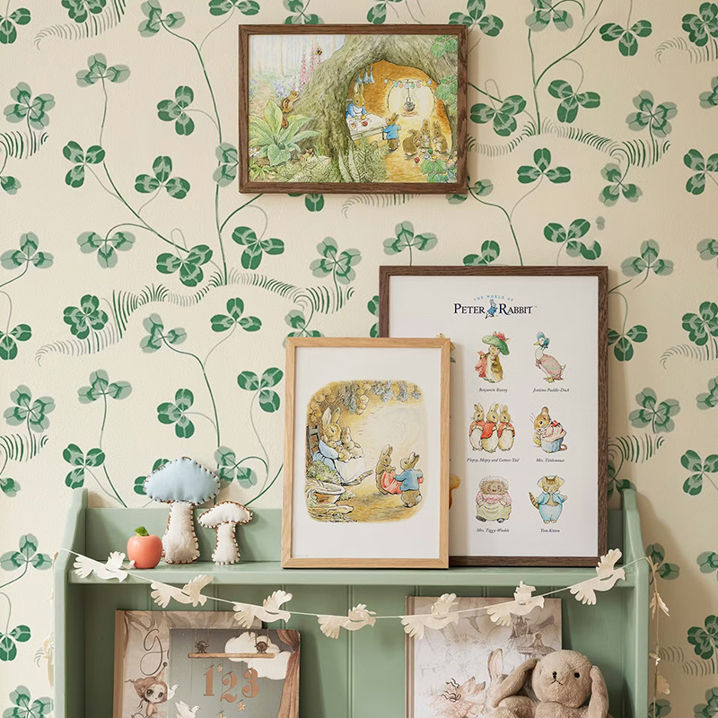 1 Buah Cetakan Seni Dekoratif  - Baby Nursery Vintage ulasan dan harga