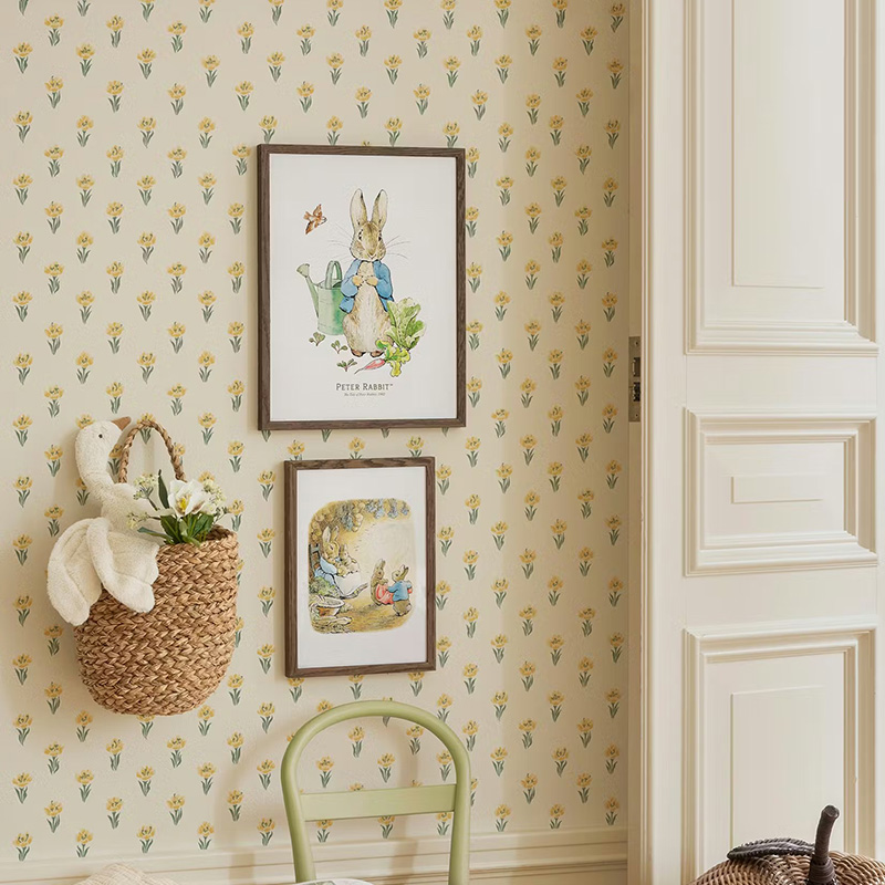 1 Buah Cetakan Seni Dekoratif  - Baby Nursery Vintage ulasan dan harga